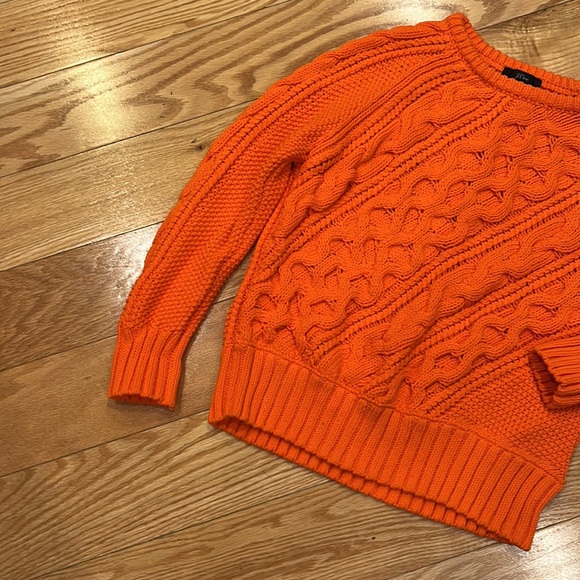 J. Crew cable knit sweater - Picture 3 of 6